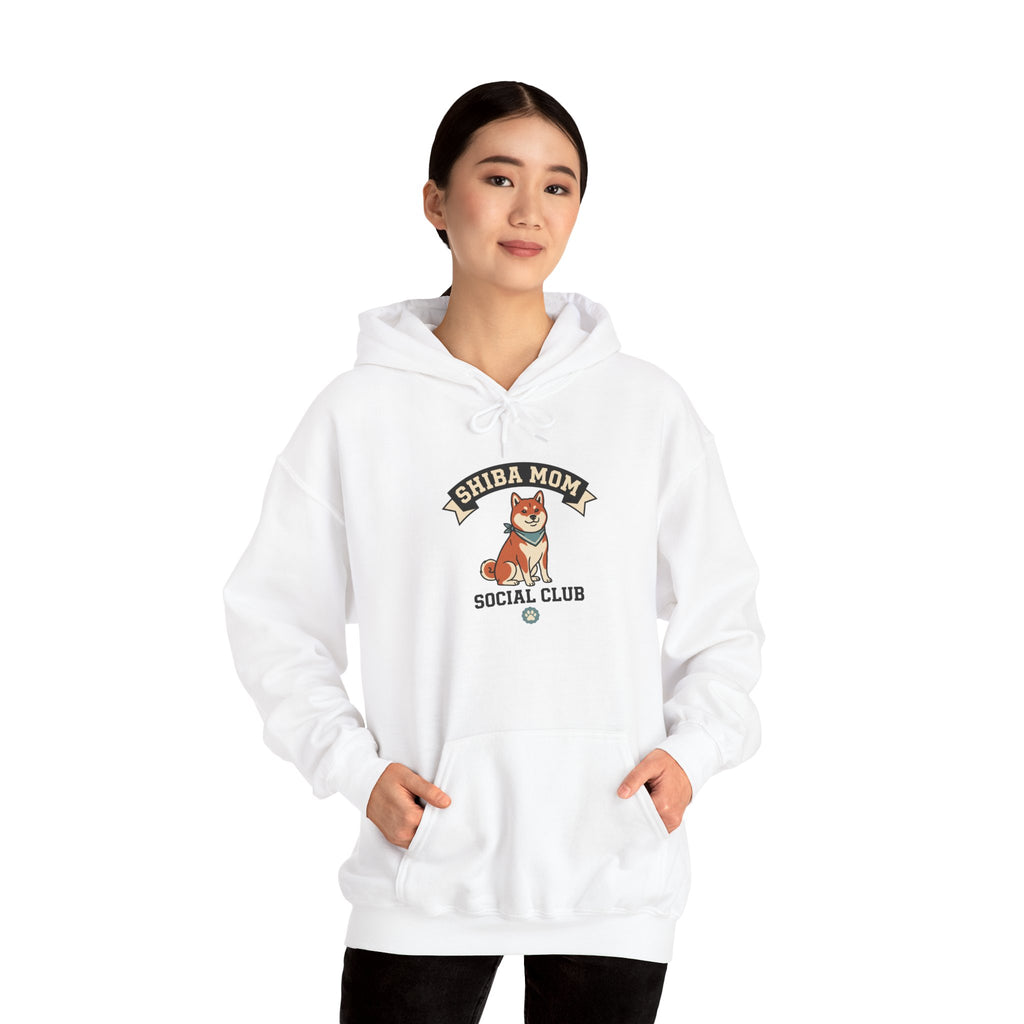 Shiba Mom Social Club — Cozy Shiba Inu Dog Mom Hoodie | Petsy Square
