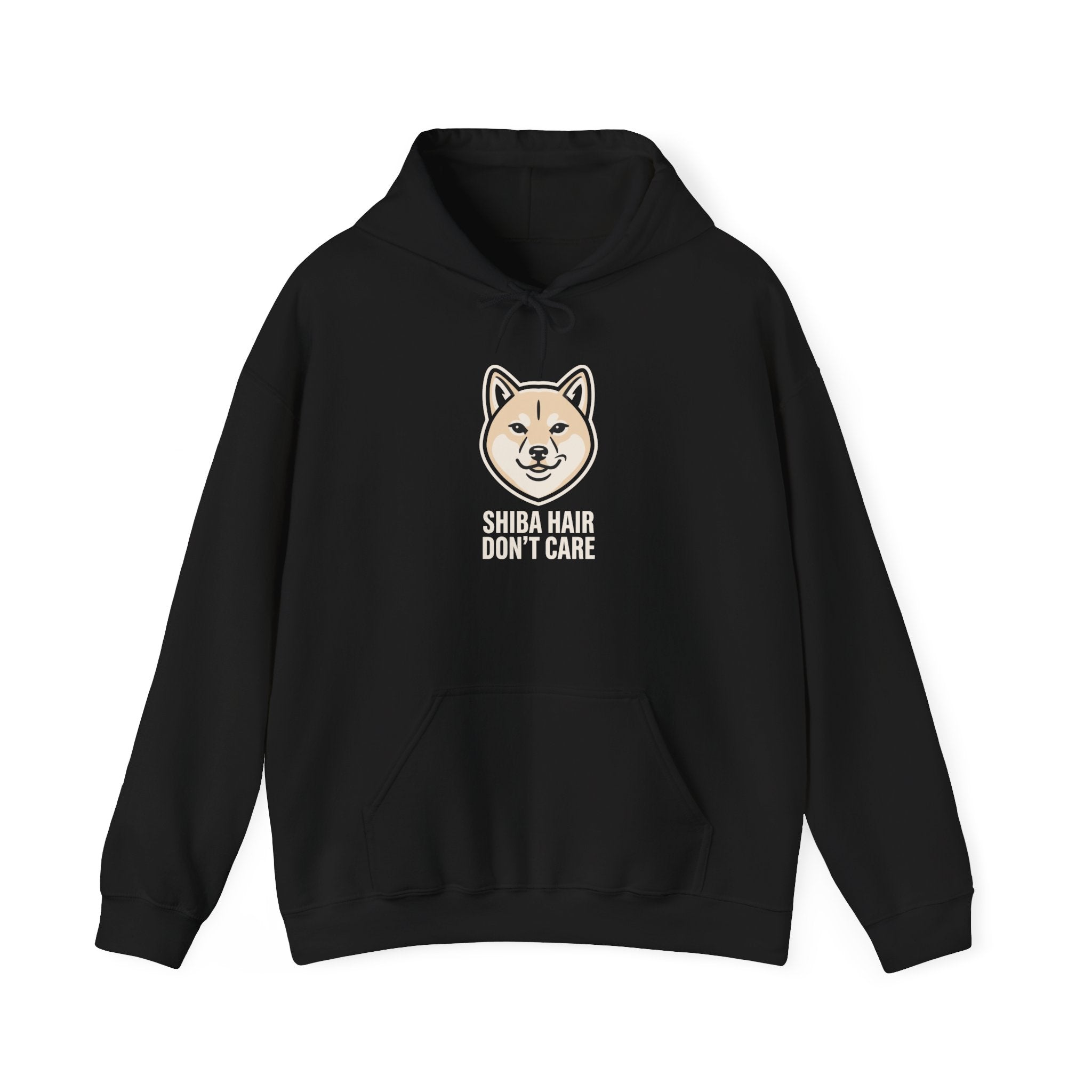 Shiba Hair Don't Care — Sassy Fluffy Shiba Hoodie | Petsy Square