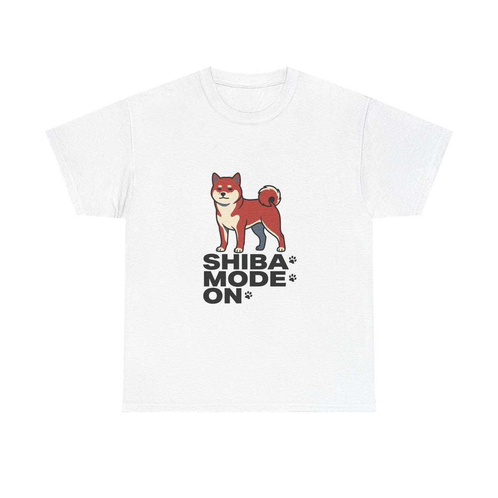 Shiba Mode On — Funny Shiba Inu Dog Tee | Petsy Square