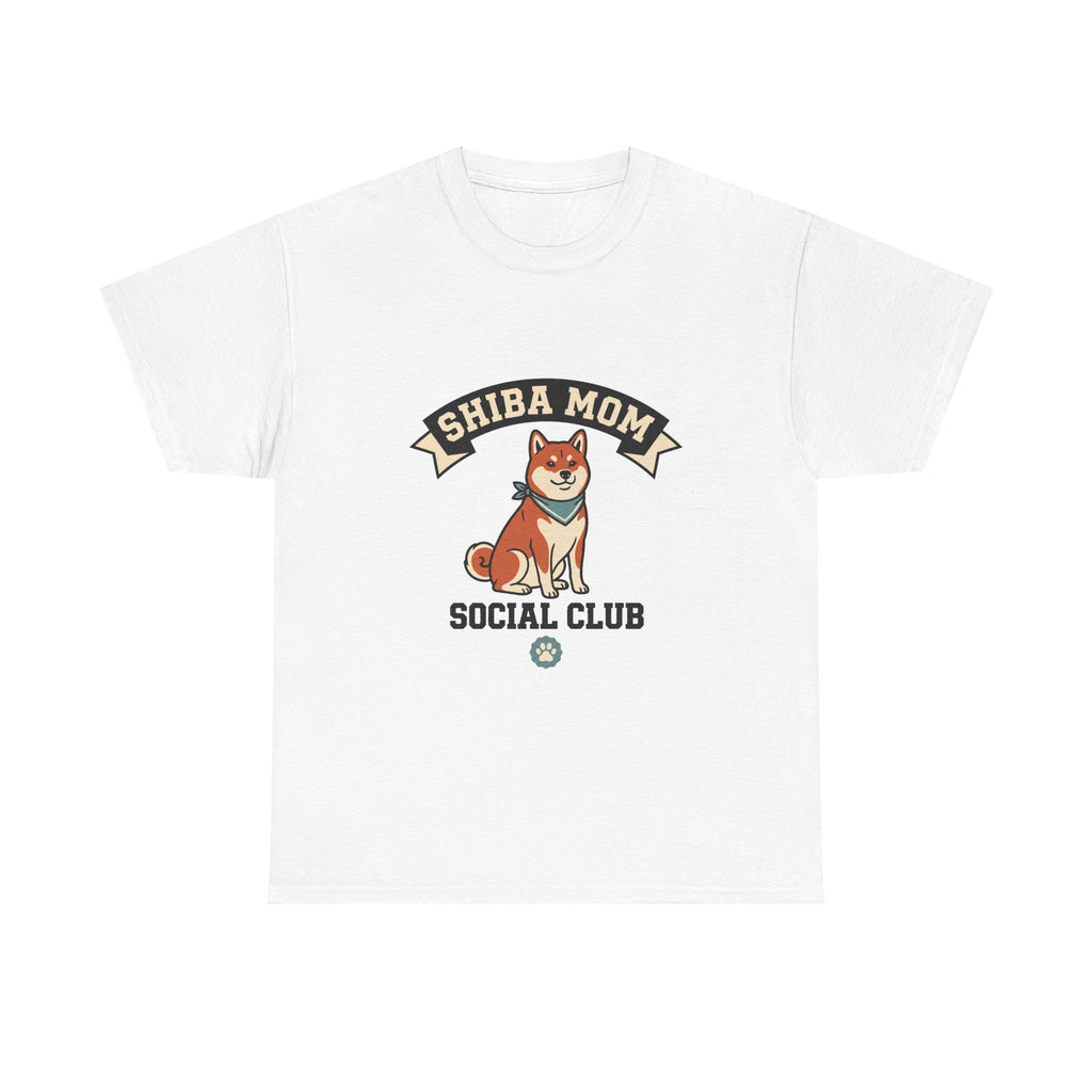 Shiba Mom Social Club — Funny Shiba Inu Dog Mom Tee | Petsy Square