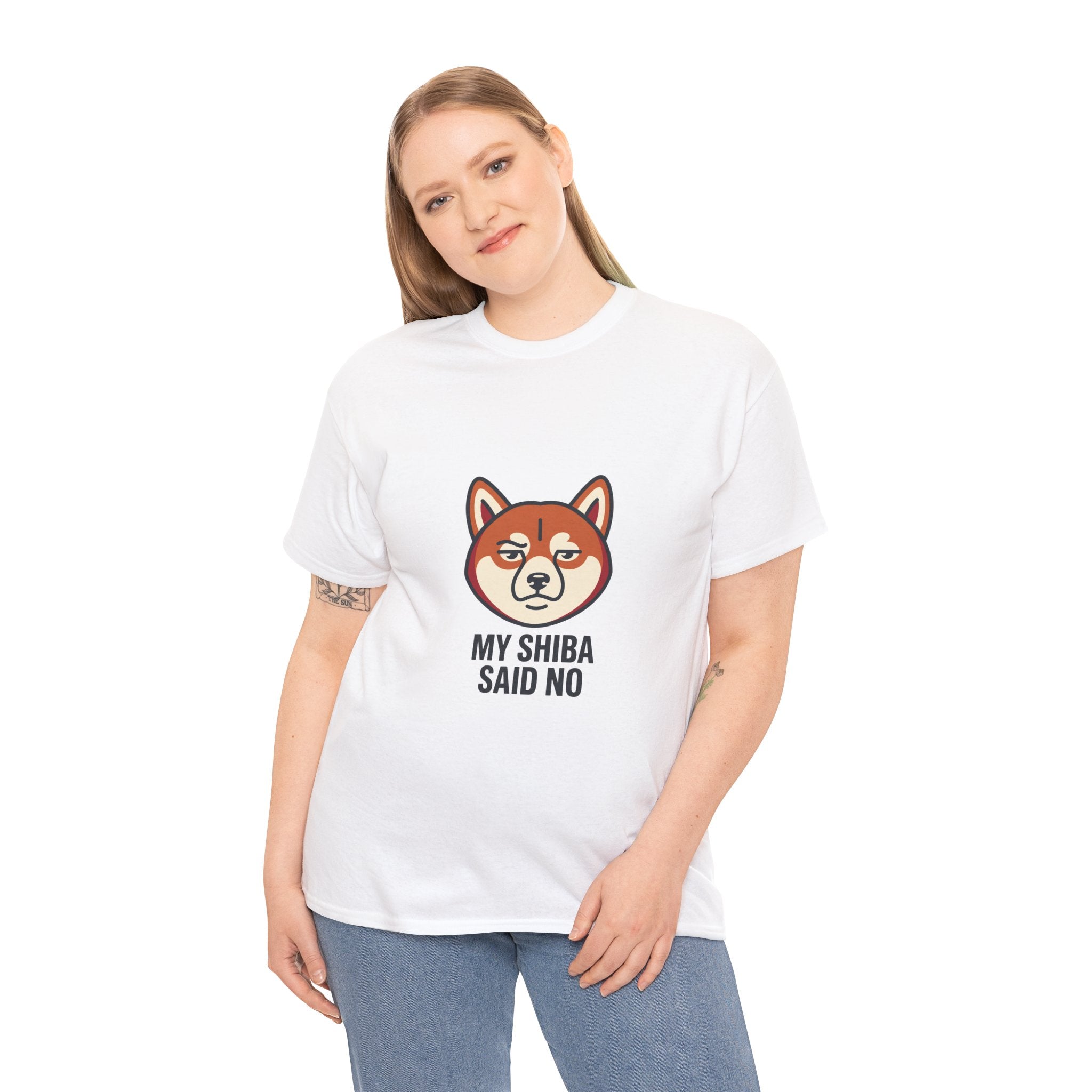 My Shiba Said No — Funny Shiba Inu Dog Lover T-Shirt | Petsy Square