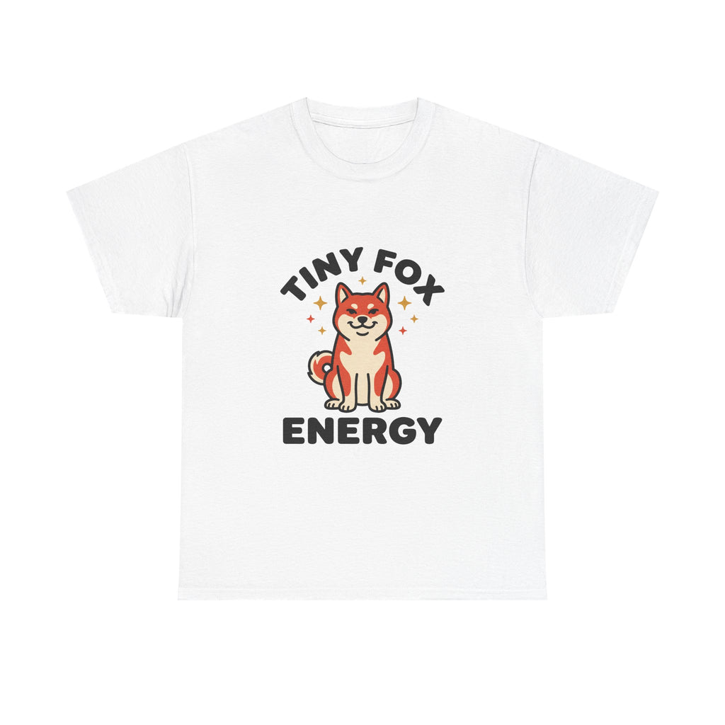 Tiny Fox Energy — Funny Shiba Inu Tee | Petsy Square