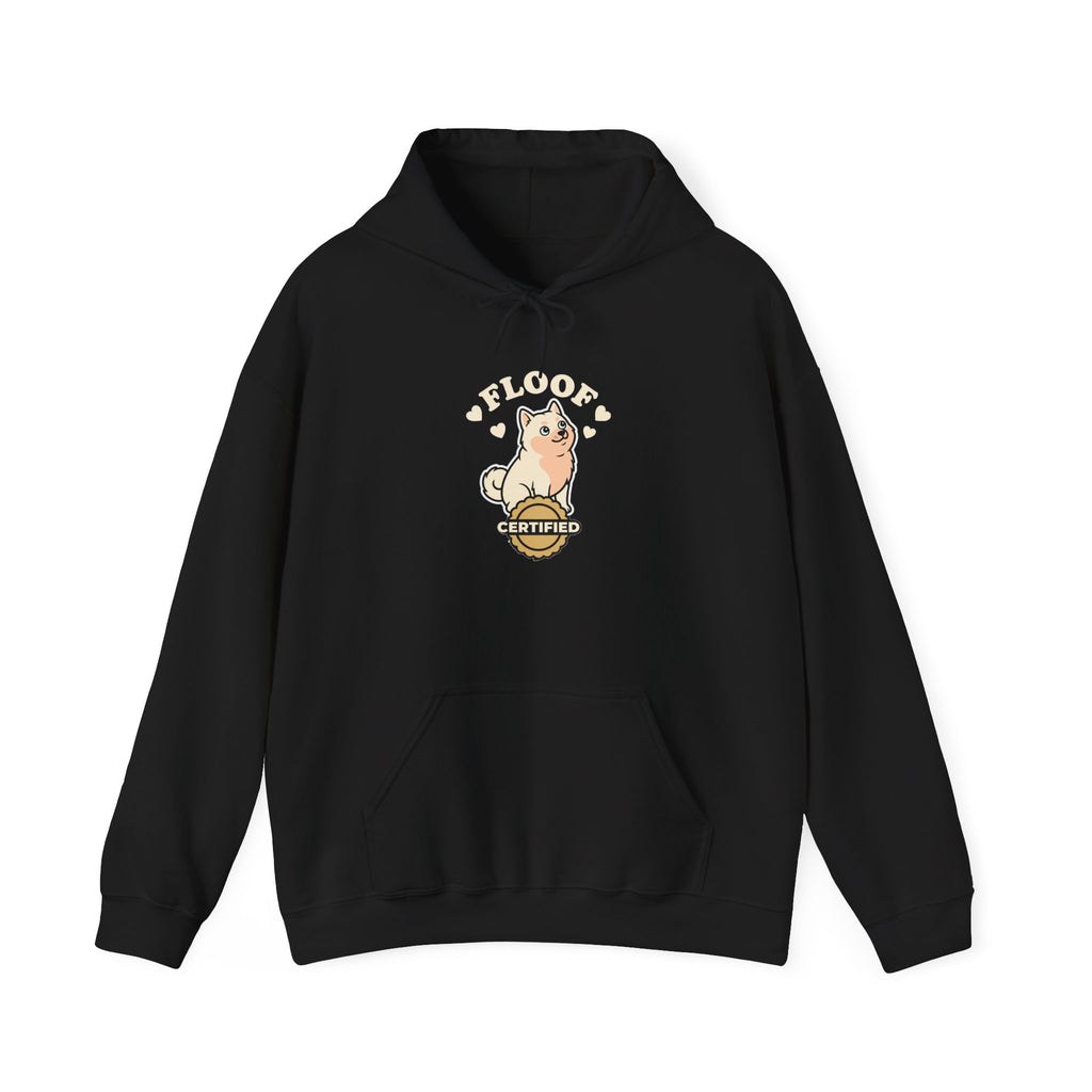 Floof Certified — Cozy Cream Shiba Inu Hoodie | Petsy Square