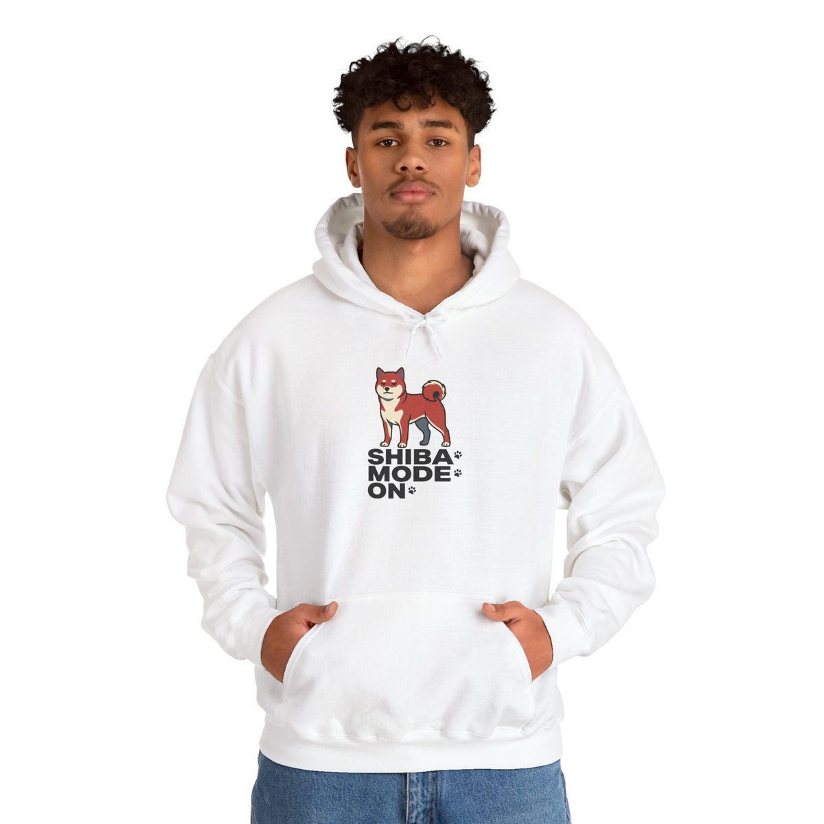 Shiba Mode On — Cozy Shiba Inu Dog Hoodie | Petsy Square