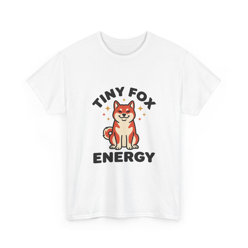 Tiny Fox Energy — Funny Shiba Inu Tee | Petsy Square